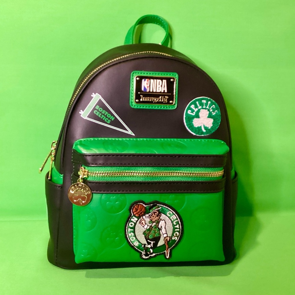 Loungefly NBA Boston Celtics Patch Icons Mini Backpack